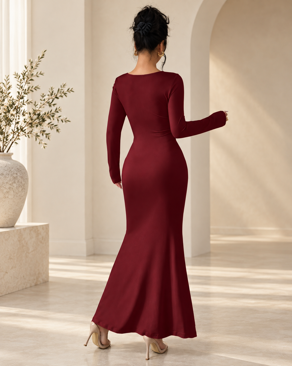 The Aurelia Long Sleeve Maxi